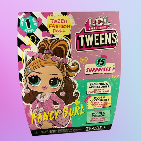 L.O.L. SURPRISE! TWEENS FASHION DOLL PLAYSET BNIB “FANCY GURL” SERIES ONE - Picture 4 of 13